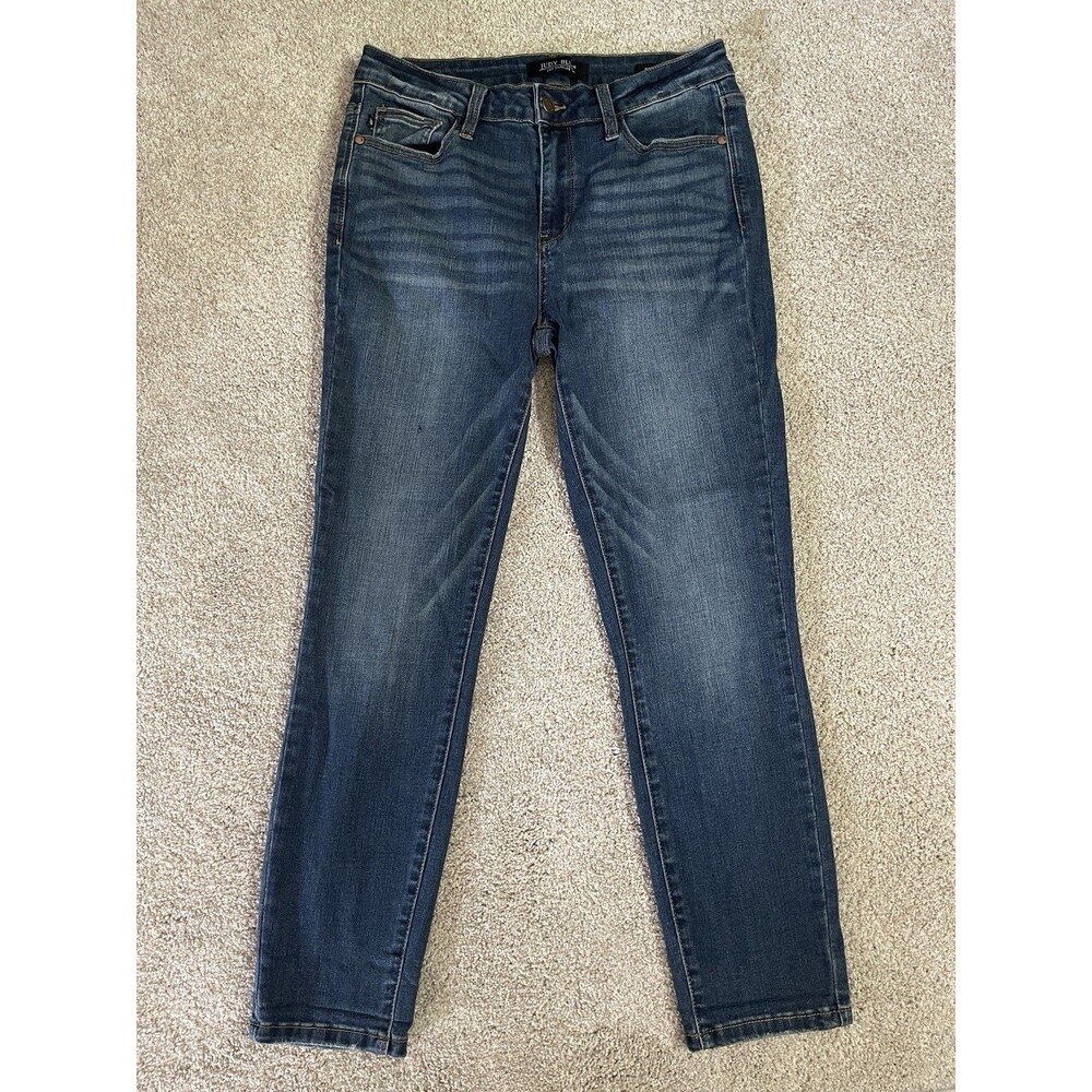 Judy Blue Relaxed Fit Jeans Womens 30 JB82102DK Stretch Denim